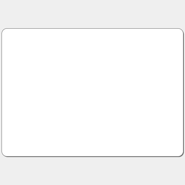 A4 Aluminium Composite Sign With Rounded Corners Thumbnail