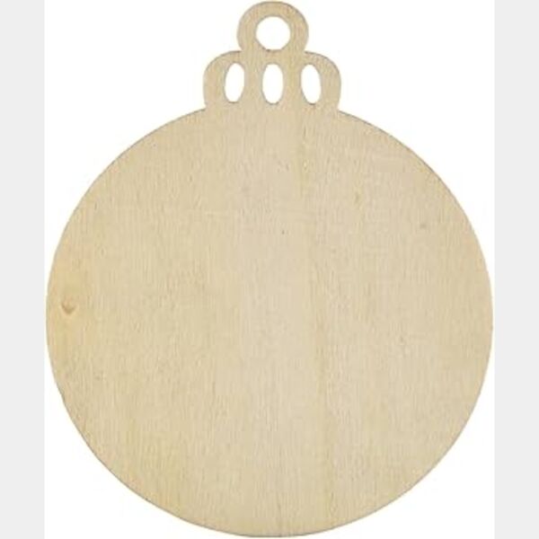 Wooden Christmas Bauble Thumbnail