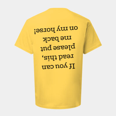 If you can read this - Softstyle™ youth ringspun t-shirt - Softstyle™ youth ringspun t-shirt Thumbnail