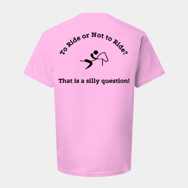 To Ride or Not - Softstyle™ youth ringspun t-shirt - Softstyle™ youth ringspun t-shirt Thumbnail