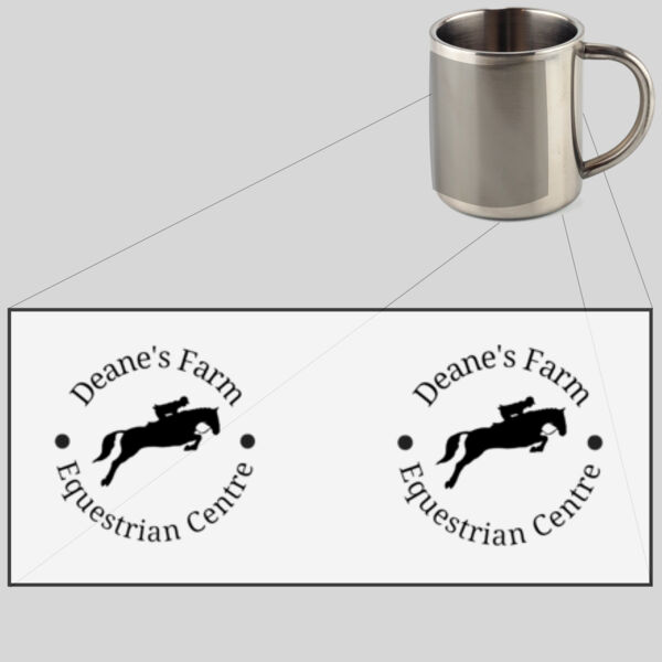 Deane's branded - Metal Mug Thumbnail