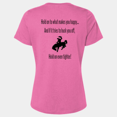 Hold on - Softstyle™ women's ringspun t-shirt Thumbnail