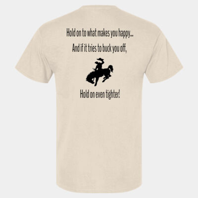 Hold on - Softstyle™ adult ringspun t-shirt Thumbnail