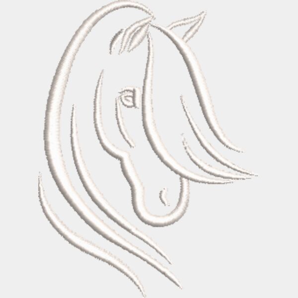 Horse Head White Thumbnail