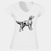 Softstyle™ women's v-neck t-shirt Thumbnail