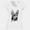 Softstyle™ women's v-neck t-shirt Thumbnail