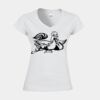 Softstyle™ women's v-neck t-shirt Thumbnail