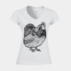 Softstyle™ women's v-neck t-shirt Thumbnail