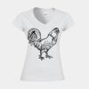 Softstyle™ women's v-neck t-shirt Thumbnail