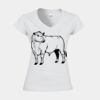 Softstyle™ women's v-neck t-shirt Thumbnail