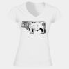 Softstyle™ women's v-neck t-shirt Thumbnail