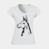 Softstyle™ women's v-neck t-shirt Thumbnail