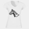 Softstyle™ women's v-neck t-shirt Thumbnail