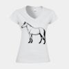 Softstyle™ women's v-neck t-shirt Thumbnail