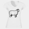 Softstyle™ women's v-neck t-shirt Thumbnail