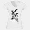 Softstyle™ women's v-neck t-shirt Thumbnail