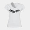 Softstyle™ women's v-neck t-shirt Thumbnail