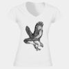 Softstyle™ women's v-neck t-shirt Thumbnail