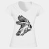 Softstyle™ women's v-neck t-shirt Thumbnail