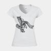 Softstyle™ women's v-neck t-shirt Thumbnail