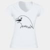 Softstyle™ women's v-neck t-shirt Thumbnail