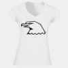 Softstyle™ women's v-neck t-shirt Thumbnail