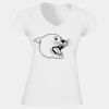 Softstyle™ women's v-neck t-shirt Thumbnail