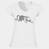 Softstyle™ women's v-neck t-shirt Thumbnail