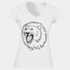 Softstyle™ women's v-neck t-shirt Thumbnail