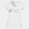 Softstyle™ women's v-neck t-shirt Thumbnail