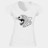 Softstyle™ women's v-neck t-shirt Thumbnail