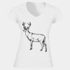 Softstyle™ women's v-neck t-shirt Thumbnail