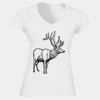 Softstyle™ women's v-neck t-shirt Thumbnail