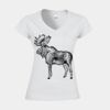 Softstyle™ women's v-neck t-shirt Thumbnail