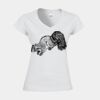 Softstyle™ women's v-neck t-shirt Thumbnail