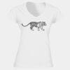 Softstyle™ women's v-neck t-shirt Thumbnail