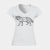 Softstyle™ women's v-neck t-shirt Thumbnail