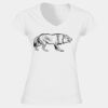 Softstyle™ women's v-neck t-shirt Thumbnail