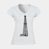 Softstyle™ women's v-neck t-shirt Thumbnail