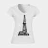 Softstyle™ women's v-neck t-shirt Thumbnail