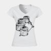 Softstyle™ women's v-neck t-shirt Thumbnail