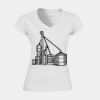 Softstyle™ women's v-neck t-shirt Thumbnail