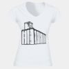 Softstyle™ women's v-neck t-shirt Thumbnail