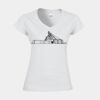 Softstyle™ women's v-neck t-shirt Thumbnail