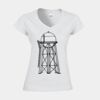 Softstyle™ women's v-neck t-shirt Thumbnail