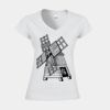 Softstyle™ women's v-neck t-shirt Thumbnail