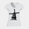 Softstyle™ women's v-neck t-shirt Thumbnail