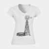 Softstyle™ women's v-neck t-shirt Thumbnail