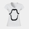 Softstyle™ women's v-neck t-shirt Thumbnail