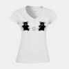 Softstyle™ women's v-neck t-shirt Thumbnail